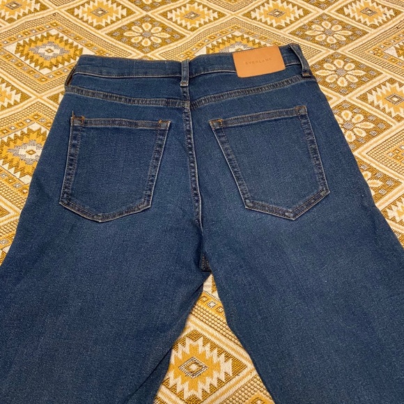 Everlane Authentic Stretch High Rise Cigarette - Picture 4 of 5